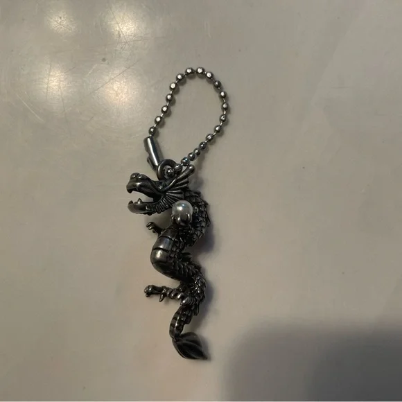 Coach Dragon ball with pearl keychain